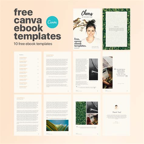 It comes with a flat layout design with a large fullscreen header, followed by . Free Canva eBook Templates | Best Freebies | Pixpine