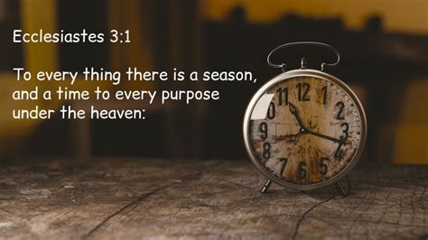 Bible Verses About God S Timing KJV