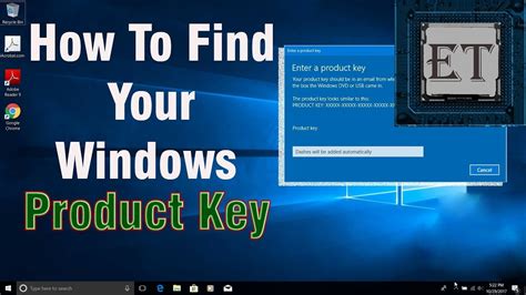 How To Find Your Windows Product Key Windows 10 81 8 7 The Easy