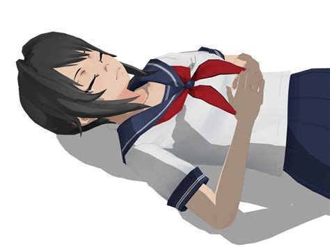 Yandere Chan Laid Out 4 By Minexlaggante1 On Deviantart