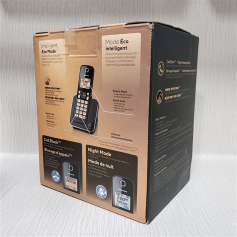 Panasonic Kx Tgc383cb Dect 60 Expandable Digital Cordless Phones 3