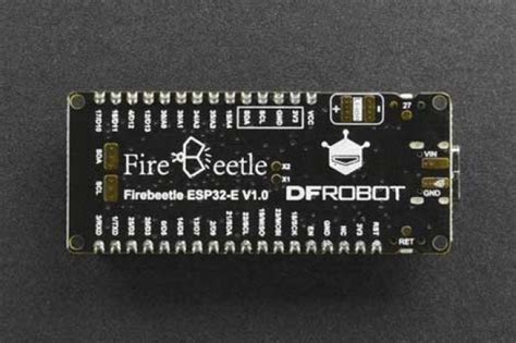 Firebeetle Esp32 E Iot Microcontroller With Header Supports Wi Fi