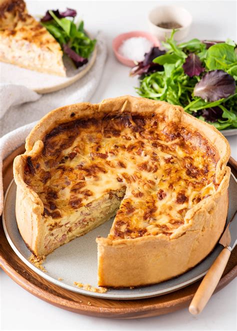 How To Make Classic Quiche Lorraine Recipe Quiche Recipes Easy