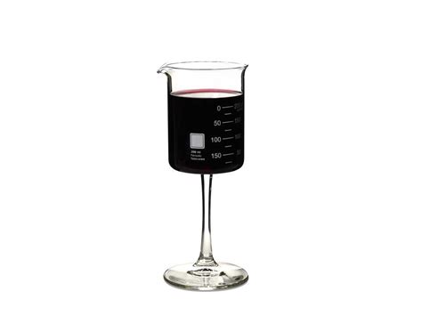 Beaker Wine Glasses Science Nerd Ts Modern Wine Glasses Stem T