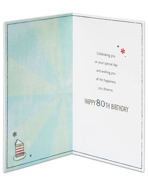 Buy American Greetings 80th Birthday Card In 80 Years Online At Desertcart Sri Lanka