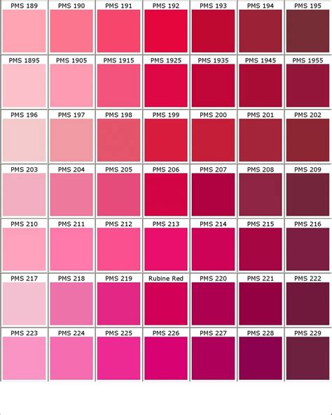 Shades Of Pink Color Palette With Hex Code Harunmudak