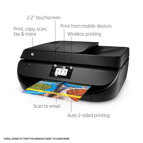 Hp Officejet 4650 All In One Wireless Printer With Mobile Printing