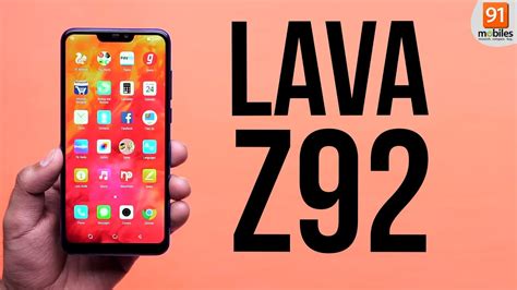 Lava Z92 Unboxing Hands On Price Hindi हिन्दी Youtube