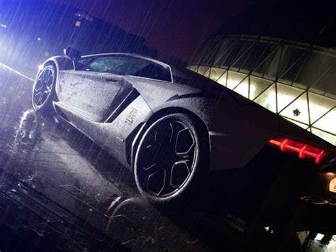 Lamborghini Aventador Lp 700 4 In The Rain Wallpapers And Images