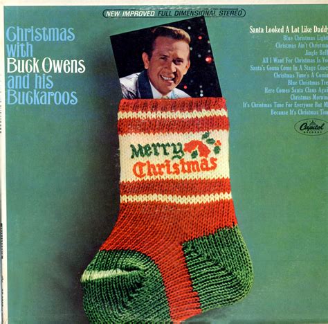 Owens Buck Christmas With Buck Owens And His Buckaroos St2396 Christmas Vinyl Record Lp