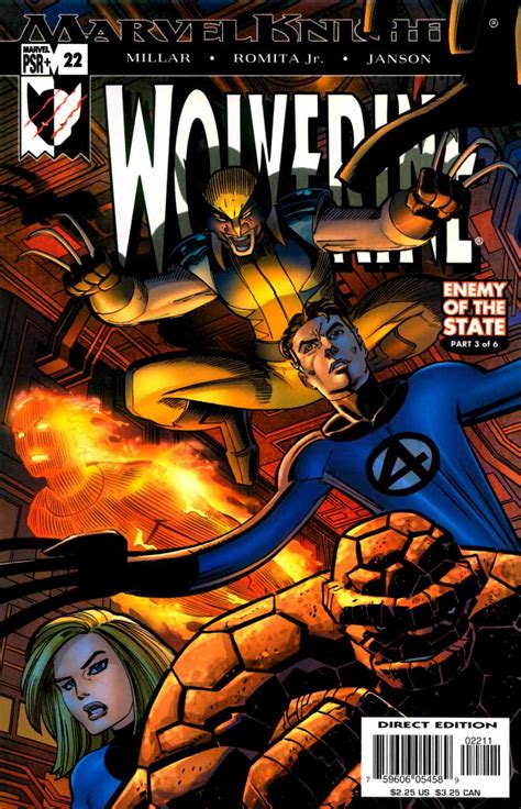 Fantastic Four Vs Wolverine Battles Comic Vine