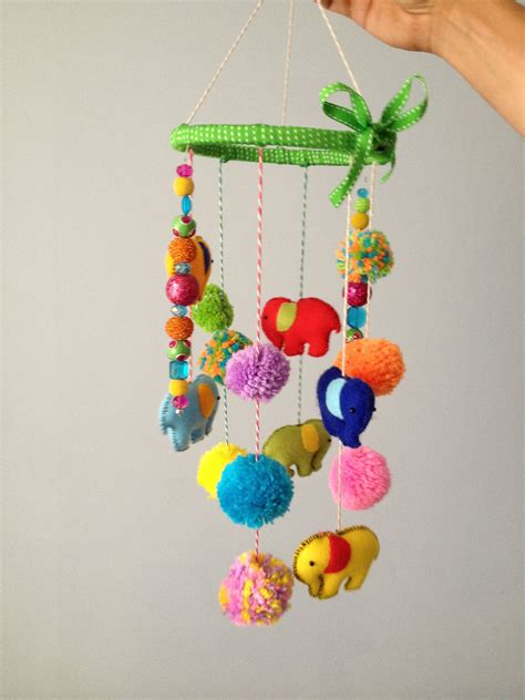 Simple Handmade Baby Mobile Ideas Basic Idea Home Decorating Ideas