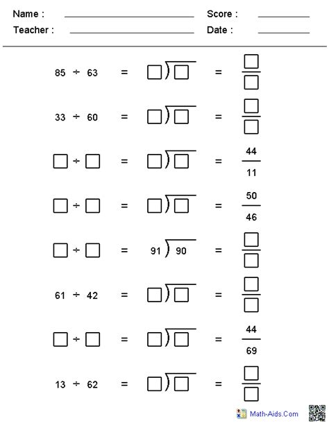 Addition, subtraction, multiplication and division are all learned best with lots and lots of practice. NEW 929 FIRST GRADE DIVISION WORKSHEETS | firstgrade worksheet