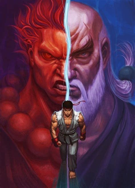 Ryu Akuma And Gouken Capcom Vs Marvel Vs Capcom Marvel Vs Dc Tekken X Street Fighter