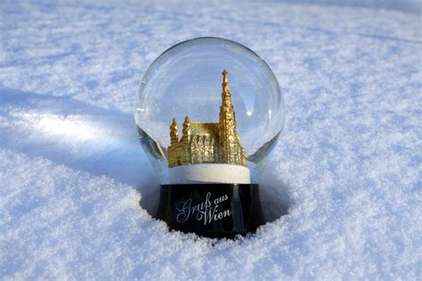 Viennese Snow Globes Traditional Souvenir From Vienna