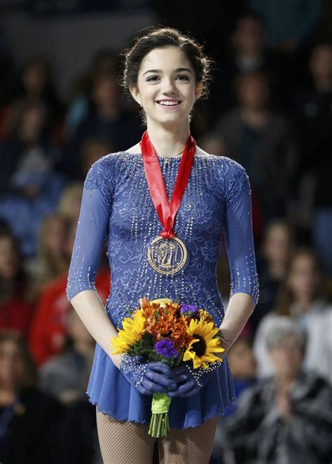 Evgenia Medvedeva Russian Olympic Figure Skater Kim Yuna Tessa