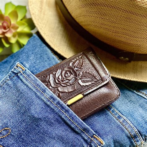 Womens Wallets Leather Small Leather Wallet Birthday Woman T