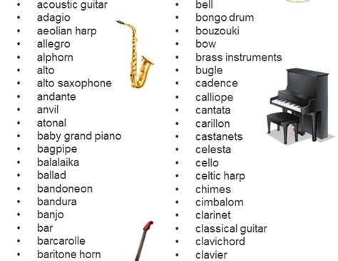 Musical Terms Archives English Vocabs