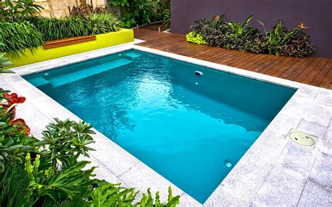 The Platinum Plunge Ideal Compact Plunge Pool Leisure Pools Australia