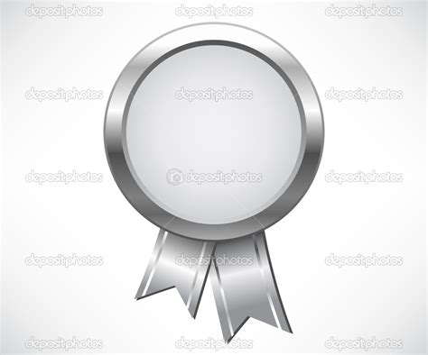 Silver Medal Award Stock Vector Image By ©polesovsky 45517235