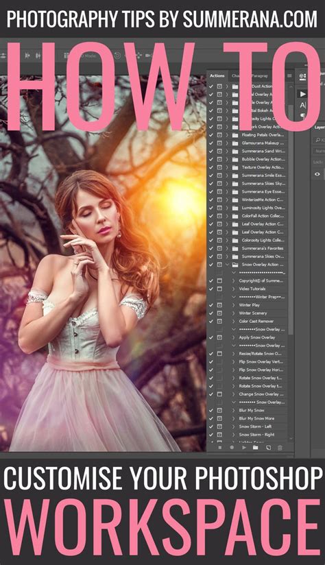 How To Customize Your Photoshop Workspace Photoshop Photography