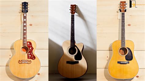 Acoustic Guitar Body Types And Styles Explained