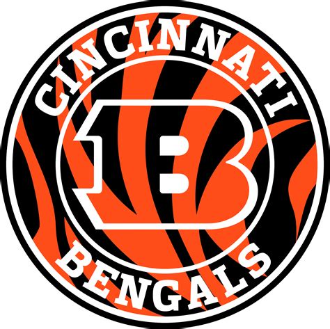 Nfl Logo Bengals Cincinnati Logo Png Transparent Background Free