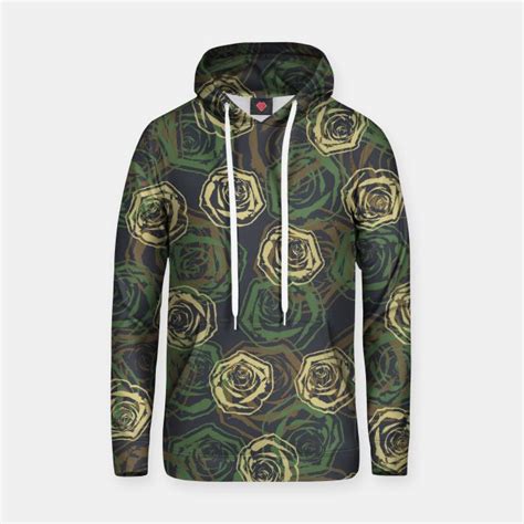 rose camo woodland hoodie live heroes rose roses pattern camo camouflage valentine army