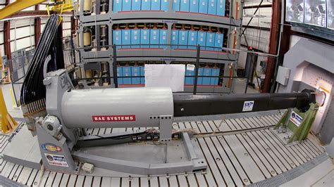 Bae Systems Electromagnetic Railgun Also Written ‘rail Gun’ For Obliterating Targets With