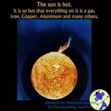 At the same time, most of the mass was concentrated in the center and turned into the sun itself. The Sun Is A Mass of Incandescent Gas - YouTube