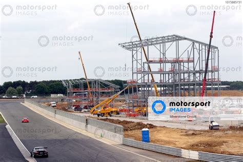 Work Continues On The New Silverstone Pit And Paddock Buildings