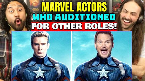 Marvel Actors Who Auditioned For Other Mcu Roles Reaction Youtube