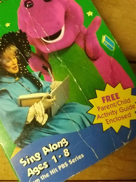Barney And Friends Rhymes With Mother Goose Vhs 1993 Sing Etsy