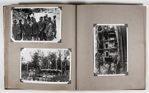Lot Wartime Photo Album Of Col Rufus S Bratton Who Tried To Warn Of The Impending Attack On