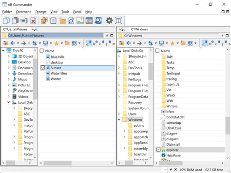 Ab Commander File Manager And Windows Explorer Replacement