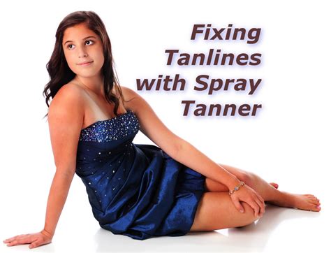Fixing Tan Lines With Spray Tanner Tampa Bay Tan