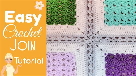How To Join Crochet Squares Easy Join As You Go Fast Flat Braid