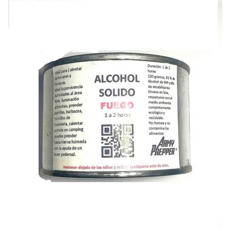 Alcohol Solido Gel Combustible Samovares Supervivencia Generico