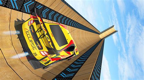 Imposible Mega Ramp Extreme Car Stunts Master Car Racing Game 2019