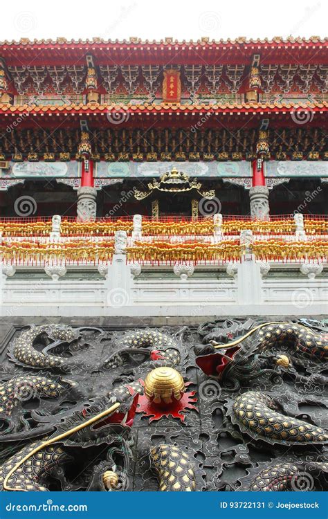 Primer De La Arquitectura De Los Dragones En El Templo De Wenwu