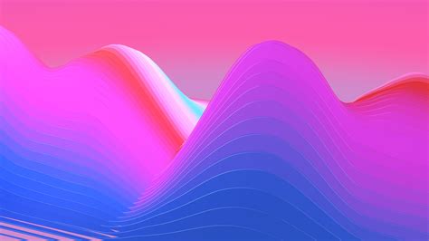 Wallpapers Hd Colorful Neon Waves