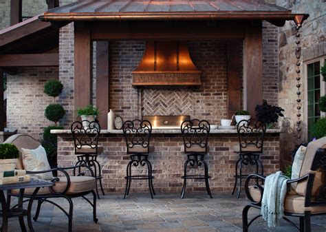 Tiny cabin for backyard patio. Built-In Grill Design Ideas & Inspiration from Belgard