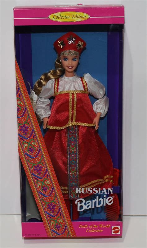 Russian Barbie Dolls Of The World Collector Edition 16500 1996 Huzzah Barbie Dolls Barbie