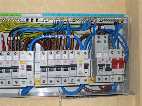 Replacing a melted fuse box. RCBO trips RCD | DIYnot Forums