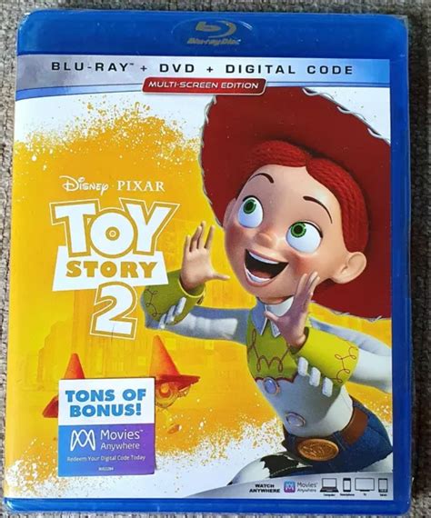 Disney Pixar Toy Story 2 Blu Raydvddigital Code New 800 Picclick