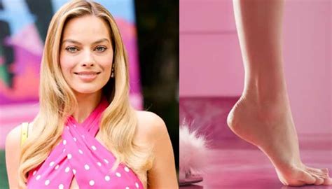 Margot Robbie Explains Viral Foot Scene In Barbie Trailer