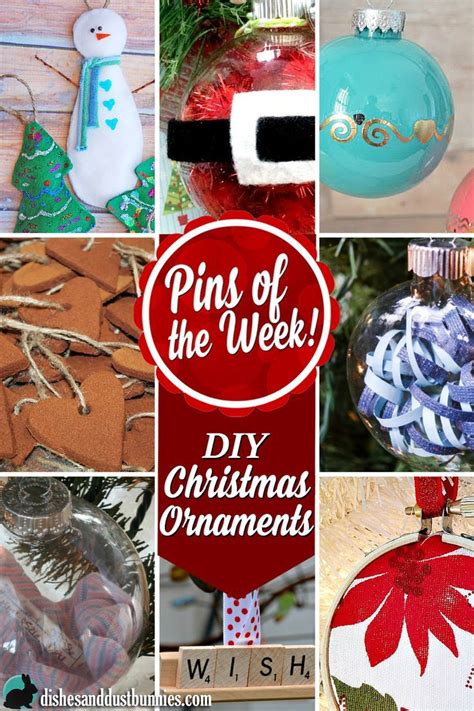 Make These Awesome Diy Christmas Ornaments Pins Of The Week
