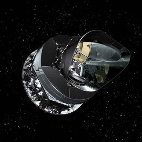 Esa Front View Of The Planck Satellite