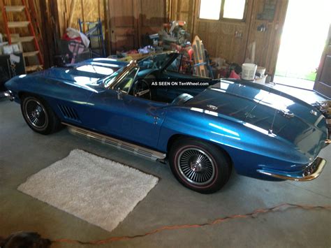 1967 Corvette 427 435 Excellent Authentic Survivor Convertable 4sp