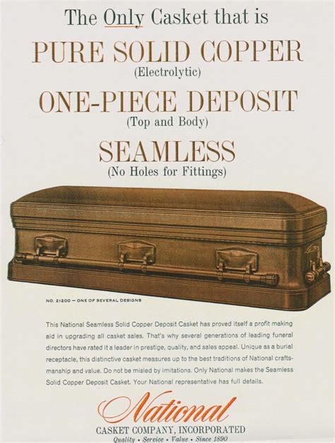 Pin By Terry Plummer On Classic Caskets Casket Retro Advertising